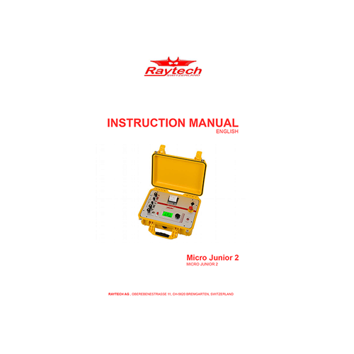 Instruction Manual - MJ-2