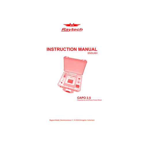 Instruction Manual - CAPO 2.5