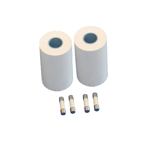 2 Paper Rolls and 4 Fuses